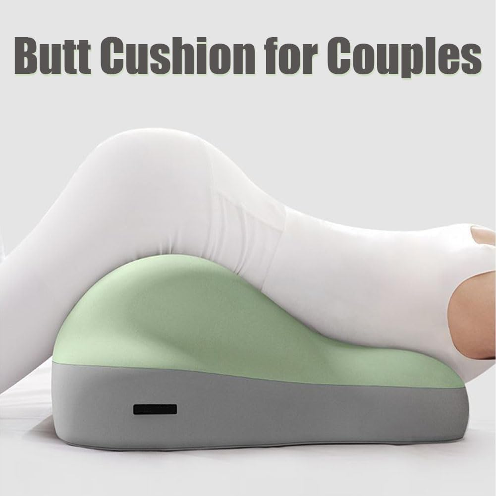 Butt Cushion for Couples, Couples Butt Cushion - Sturdy Design, Low-Profile Design Couple Pillow for Intimacy, Recovers after Impact, Ideal for Sitting and Lying image number 2