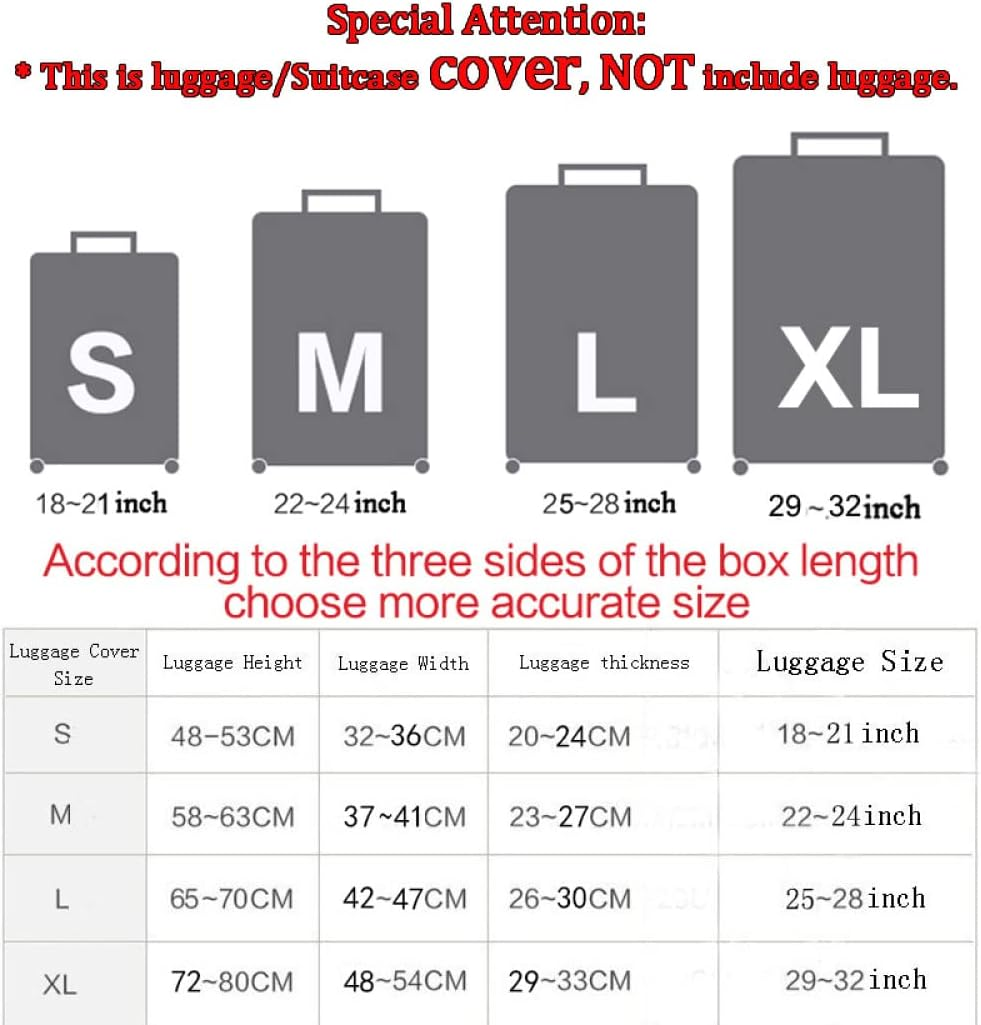 Customize Your Image / Name / Logo Luggage Cover Travel Accessories Funny Realistic Scary Real Spiders Ugly Animals Custom Pets - Trunk Case Apply to 18-32 Inch Suitcase Elastic Protective Covers image number 3