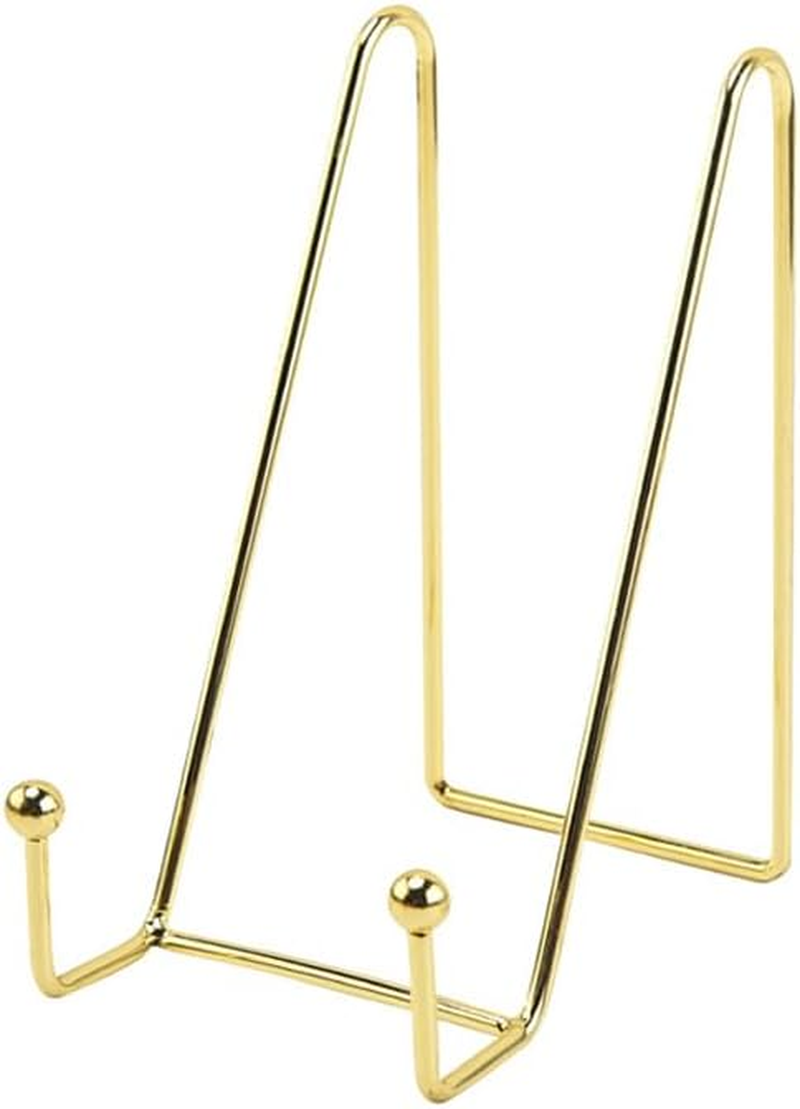 Iron Display Stand Dish Rack-Plate Bowl Picture Frame Photo Book Pedestal Holder - with Vintage Nordic Style for Home and Office Decor