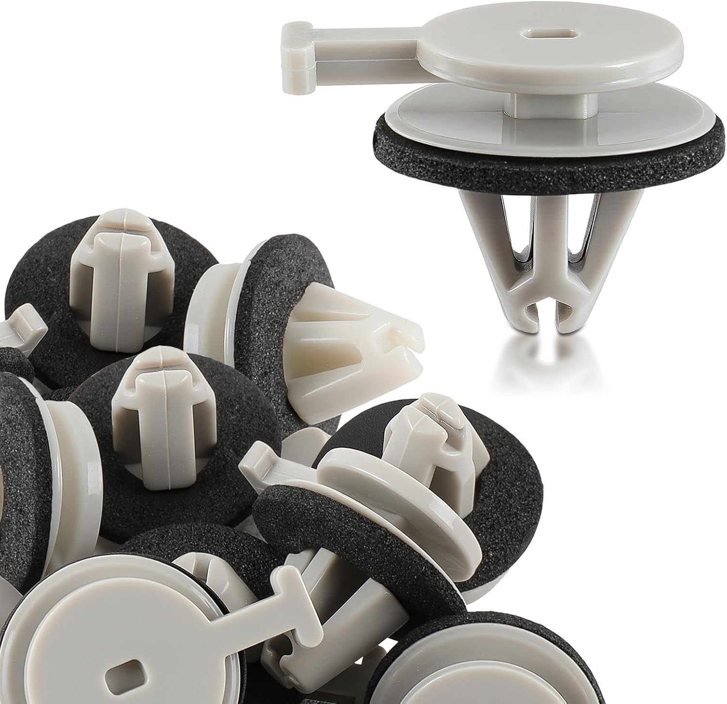 MOTOALL 10PCS Trim Clip for Land Rover LR3 LR4 Range Sport Front Wind Shield Pillar