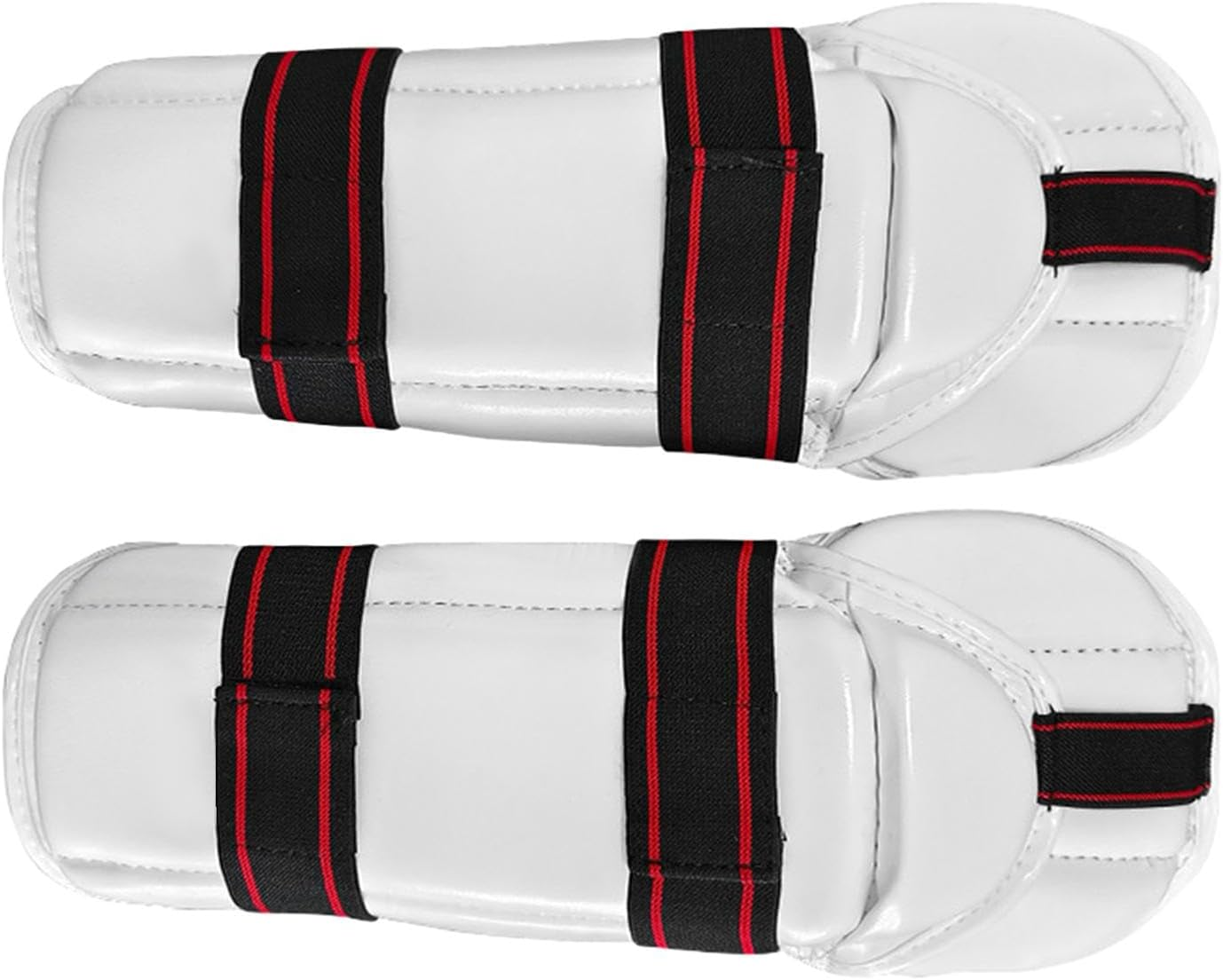 Taekwondo Shin Protector Taekwondo Arm Shin Guards, Elastic Strap Padded Protective Gear for Martial Arts Sports Adult Kids image number 5