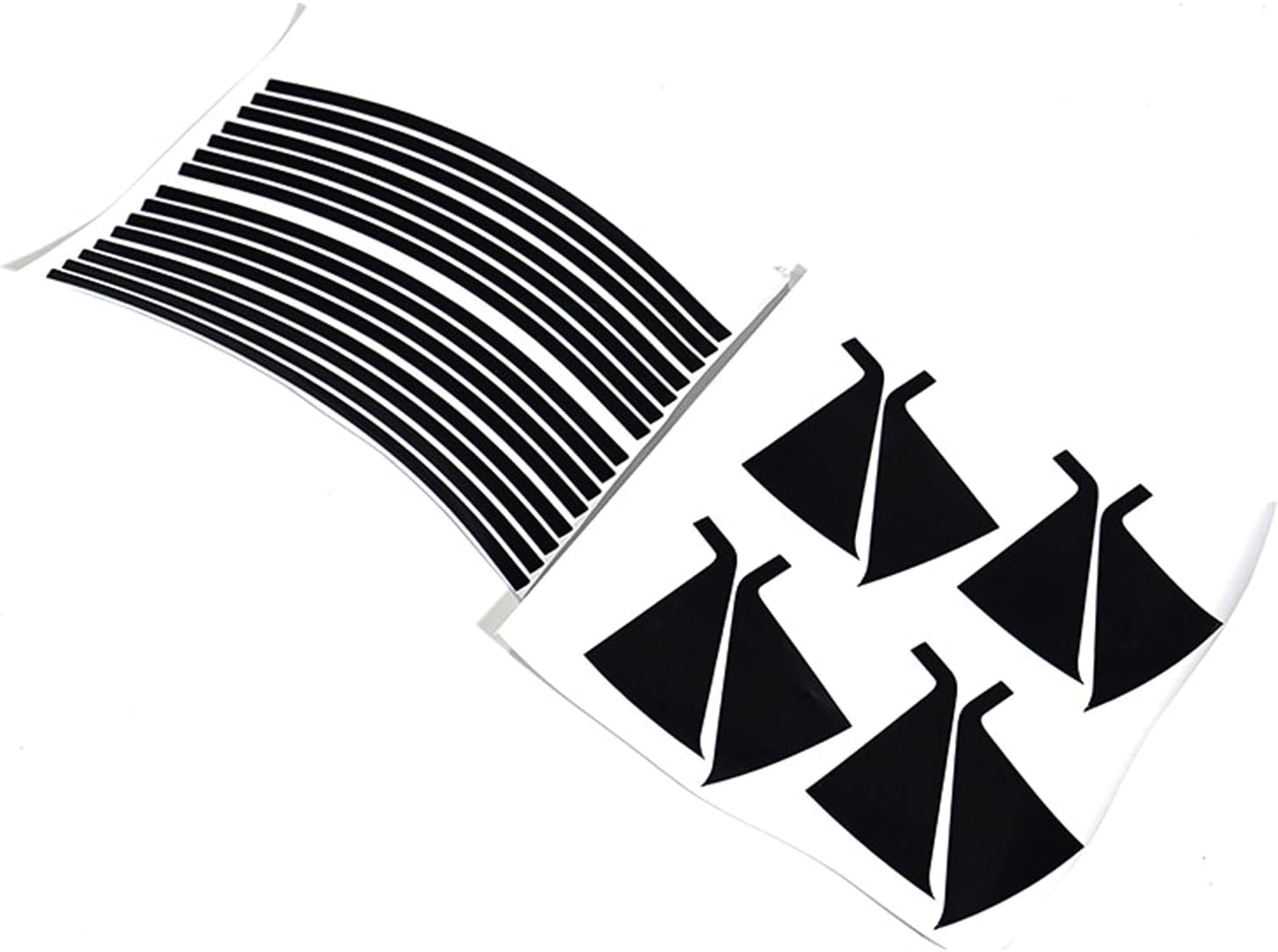 BYD Shark 6 Accessories Wheel Decals (4Pcs) Ultralightweight Sporty Rim Stickers, Easy to Clean & Scratch Resistant image number 2