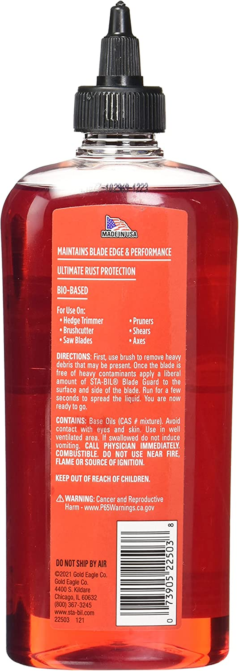 STA-BIL Blade Guard Premium Lubricant, 335 Ml image number 4