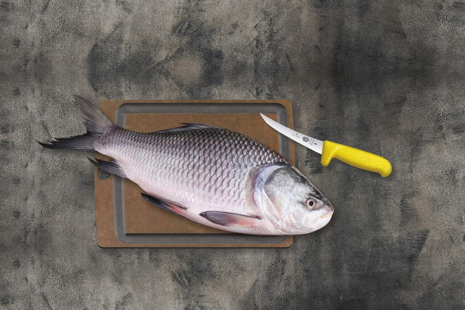 Victorinox Fibrox Curved Flexible Narrow Blade Boning Knife, Yellow, 5.6618.12 image number 2