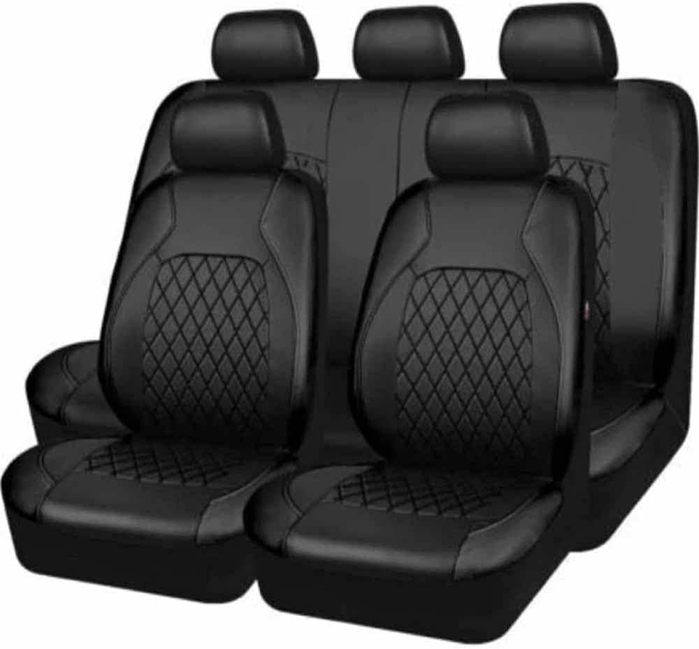 FROON Car Seat Covers Suitable for Mini Cooper R50 R52 R53 R56 R57 R58 F55 F56 F57 Countryman R60 F60 Car Seat Cover Accessories, Black Blue