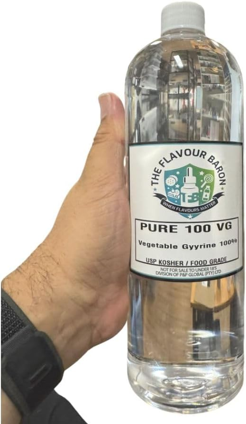 The Flavour Baron Pure Vegetable Glycerine USP Food Grade, Kosher and Hallal image number 1