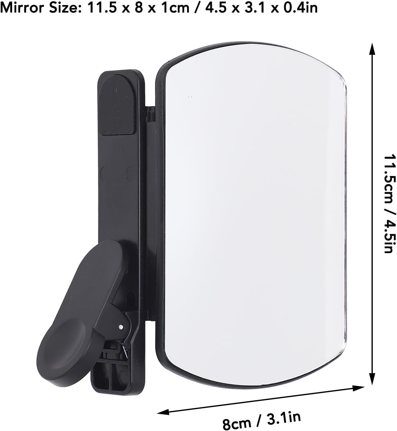 XUMIUZIY Smartphone Camera Mirror Reflection Clip Kit, Clip Reflection Mirror for Phone Back Camera, Sky Realm Photography for Outdoor Travel Photography image number 3