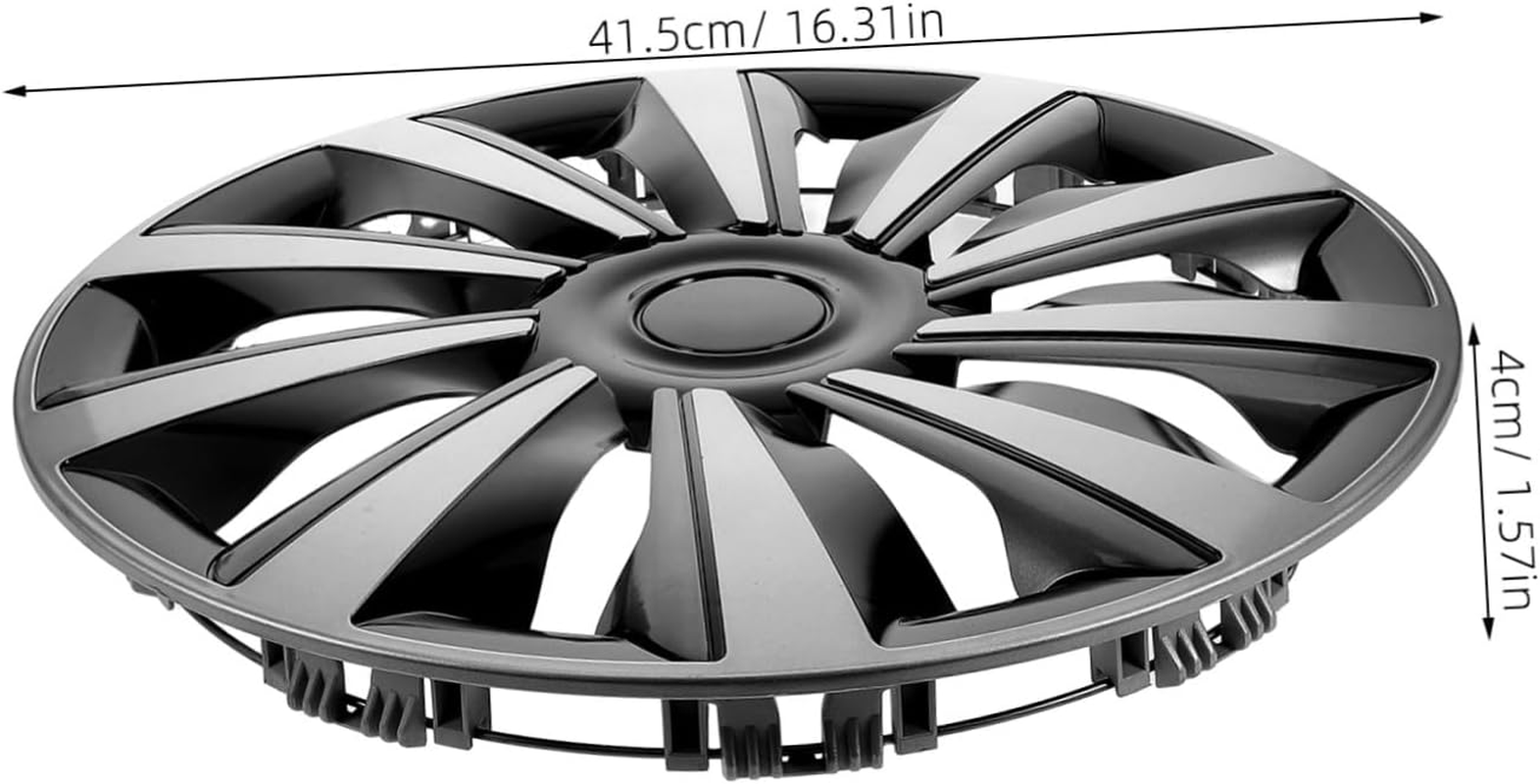 VINTORKY Car Wheel Hub Covers Rim Protector Hubcap Wheel Cover Car Rim Protection Decorations image number 6