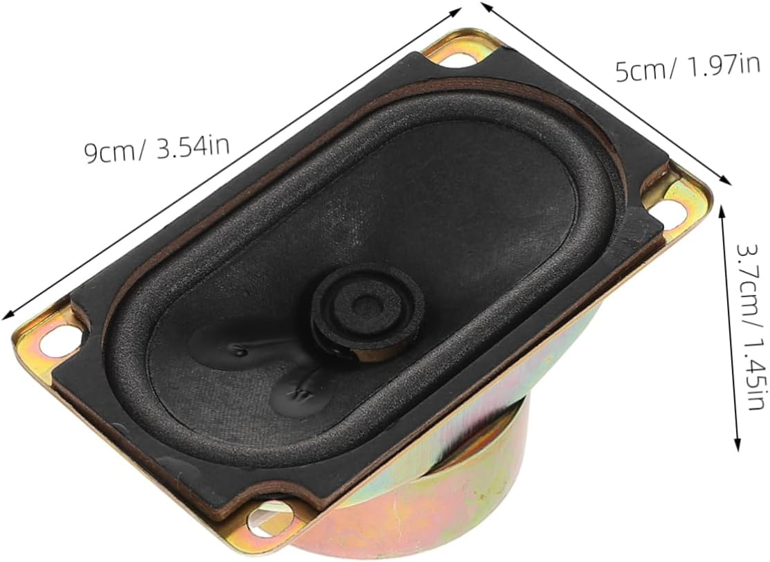 Mipcase 2Pcs LCD Tv Speakers Horn Speakers for Car Audio Replacement Parts Audio DIY Accessories for Home Stereo Living Decor