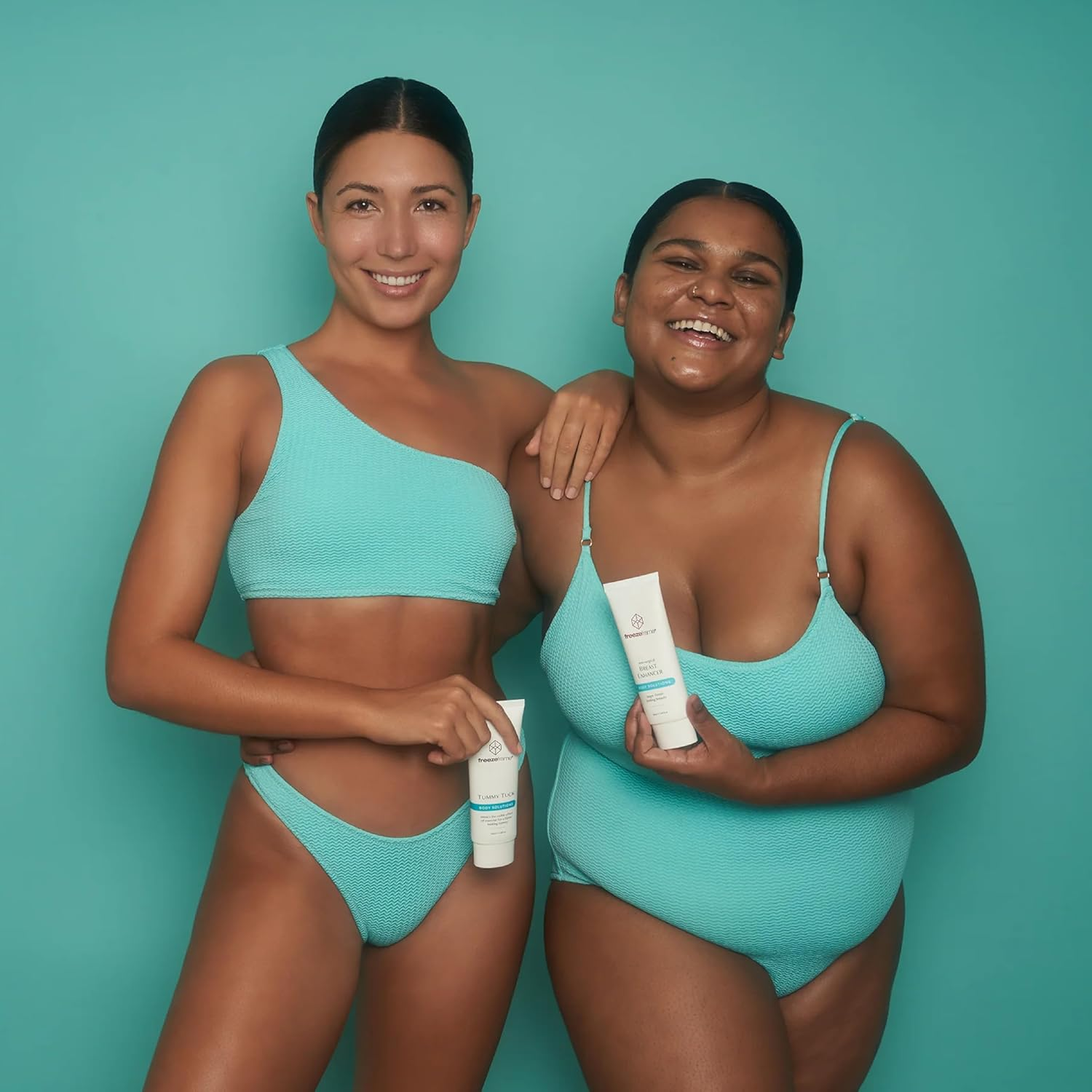 Freezeframe - Tummy Tuck, Clinically Proven Skin Tightening Cream for Women, with Powerful Marine Actives, Skin Firming Body Cream, Fragrance Free (100Ml)