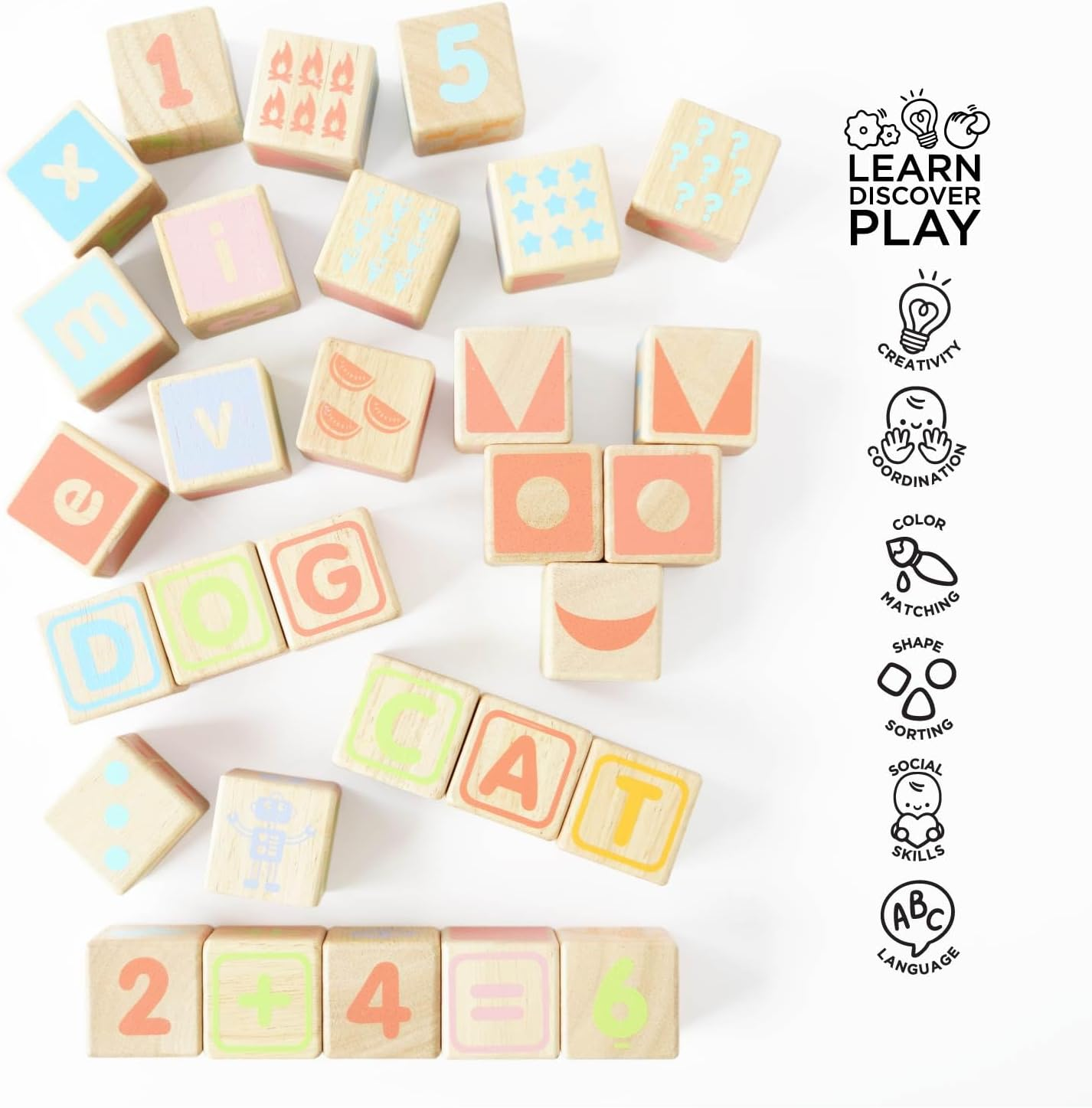 Le Toy Van: Petilou - ABC Wooden Blocks
