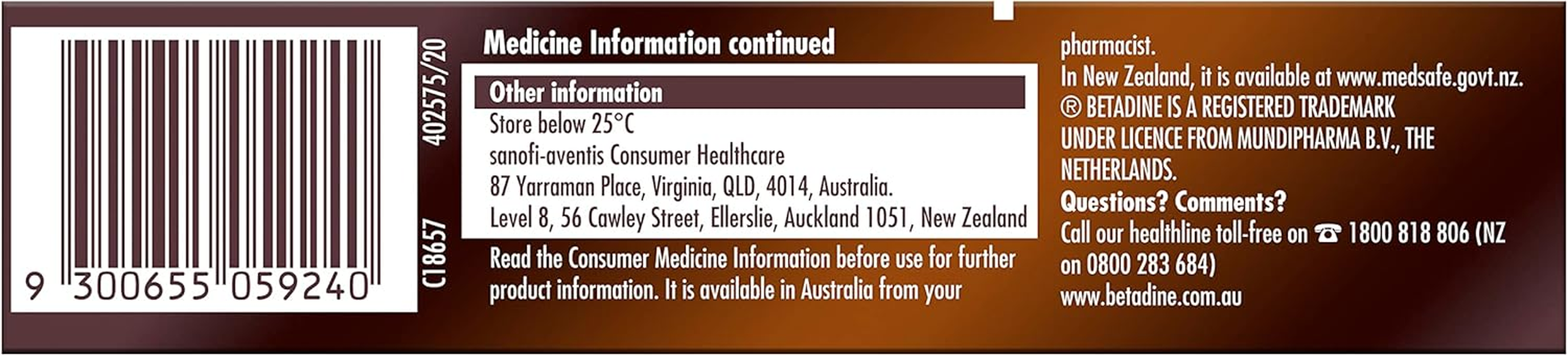 Betadine Antiseptic Ointment, Treatment of Skin Infections, Minor Cuts and Abrasions, Helps Prevent Infection, 25G image number 5