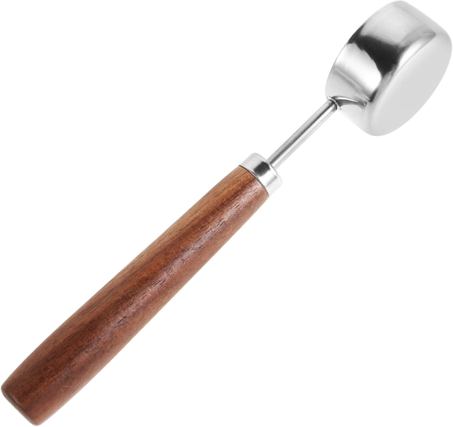 BUGUUYO Stainless Steel Coffee Measuring Scoop with Walnut Wood Handle, 15Ml Espresso Spoon and Tea Scoop for Loose Tea and Sugar, Long Handle Powder Measuring Spoon for Home Brewing image number 6