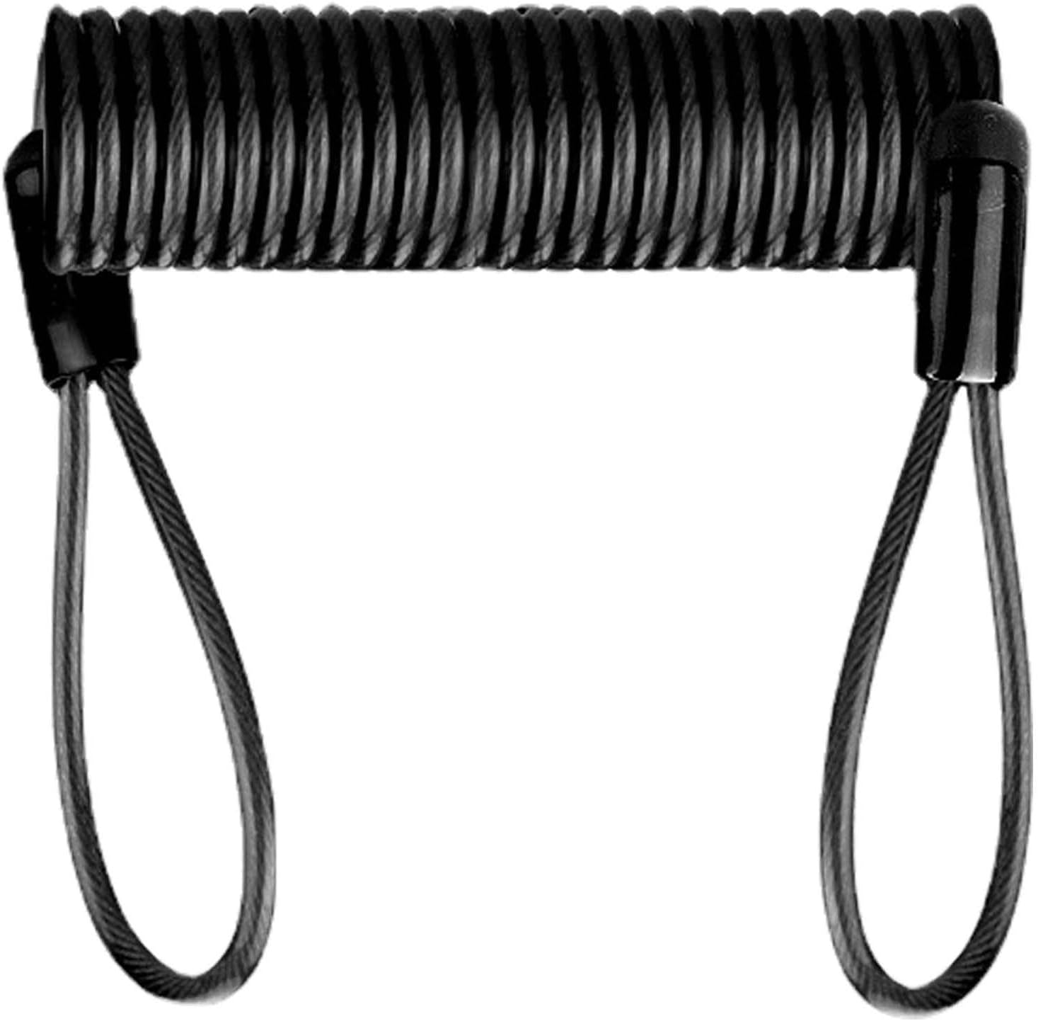 Helmets Lock Cable,Disc Lock Cable for All Kinds of Locks | Disc Lock Reminder Cable, Alarm Lock Security Spring Reminder Cable for Scooter Motorcycle Brake Disc