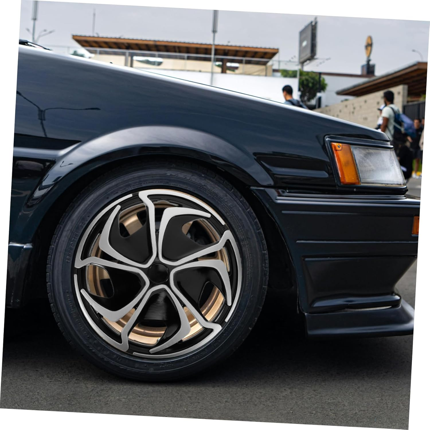 MUELODSIC Wheel Rim Protector Car Wheel Cover for Stylish Aesthetic Installation Material Suitable for All Vehicles image number 6