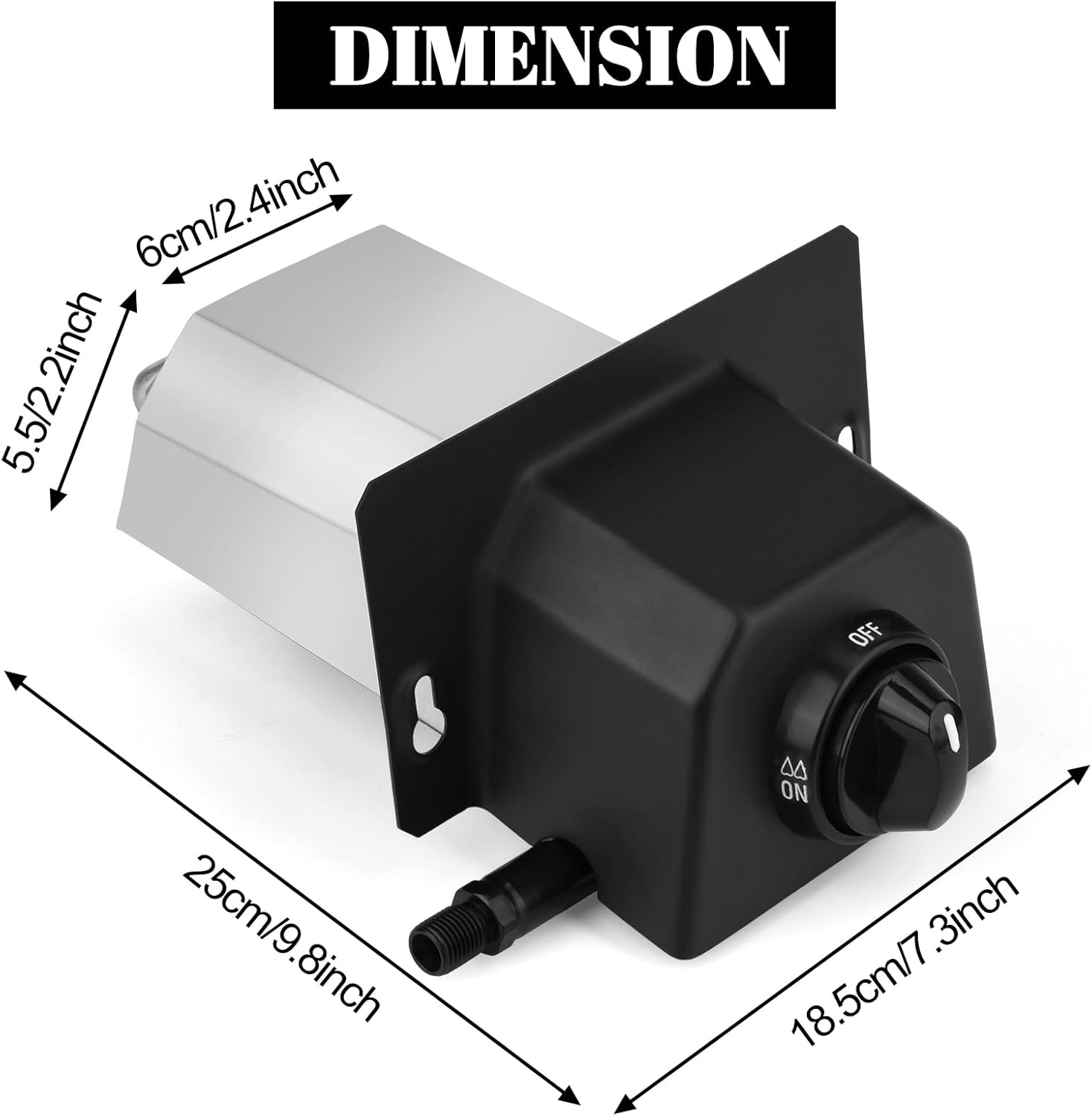 Gas Burner for Ooni Karu 12 Pizza Oven Gas Burner Attachment,Gas Burner Attachment for Ooni Fyra 12, with Gas Converter and Propane Connection Valve Hose,Fire Barriers image number 4