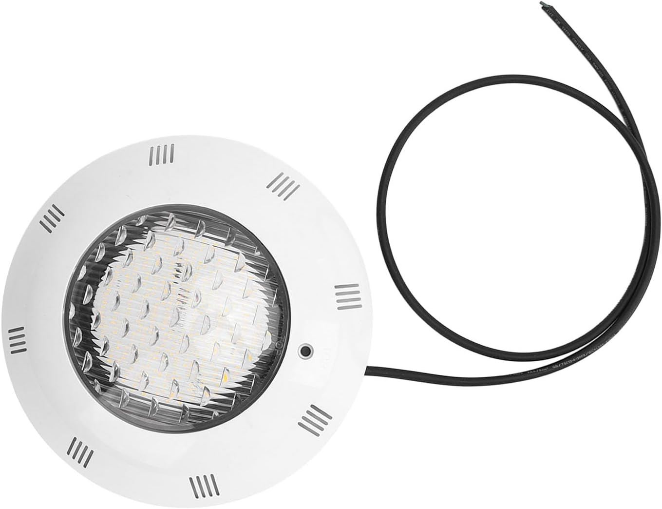 Cryfokt Underwater Pool Lights IP68 Waterproof High Brightness Lighting for Swimming Pool Landscape 12V Supply (Pure White 12W) image number 6