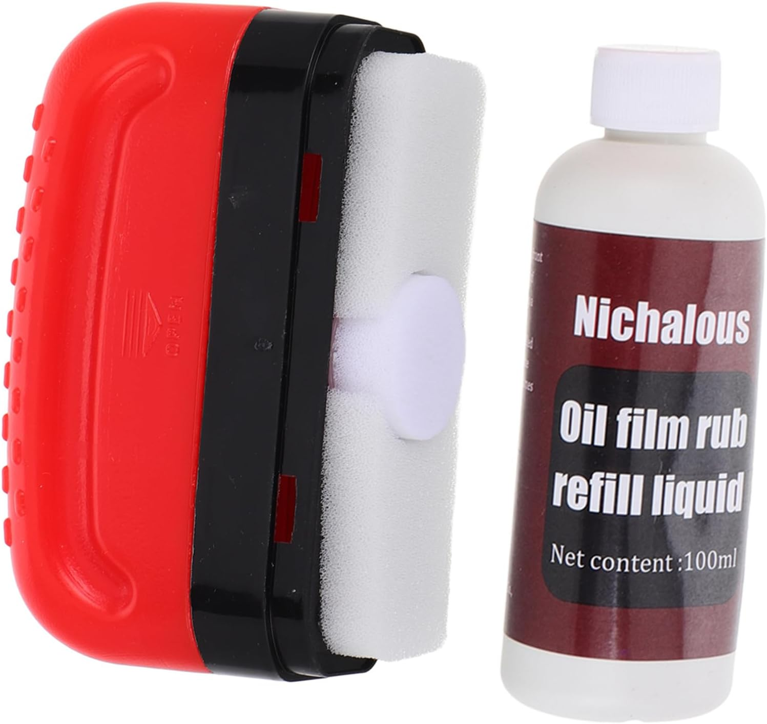 ULTECHNOVO High Efficiency Car Window Cleaner Tool with Innovative Brush Multifunctional Automotive Glass Oil Film Remover for Clear Windscreen Compact Portable Glass Board Cleaner image number 4