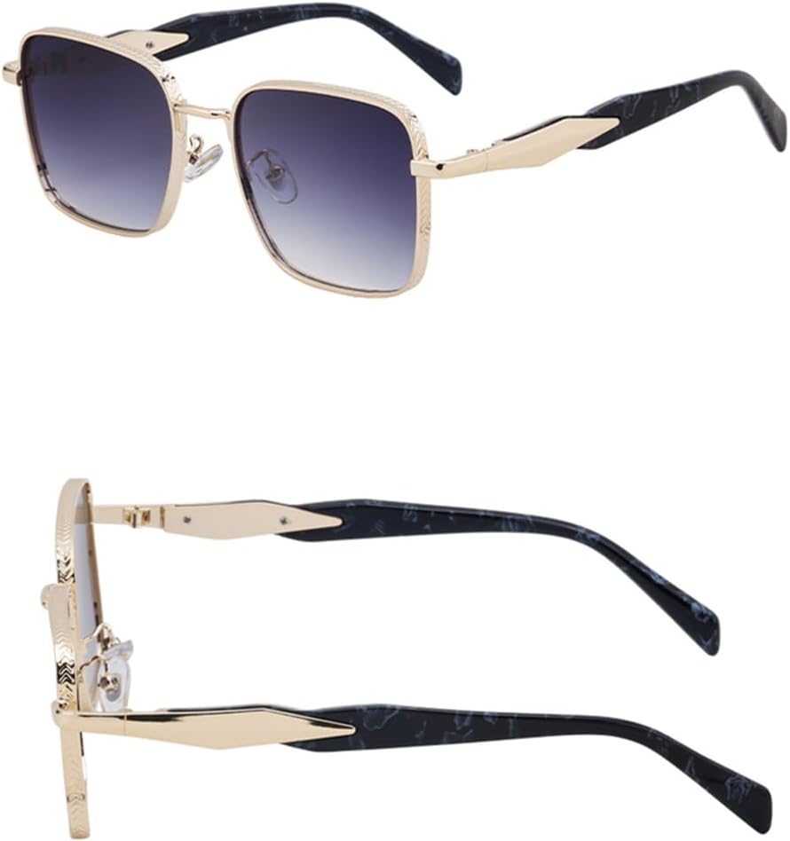 UV400 Protection Sunglasses for Men & Women | Oversized Big Frame Colorful Lens | for Driving & Outdoor Sports