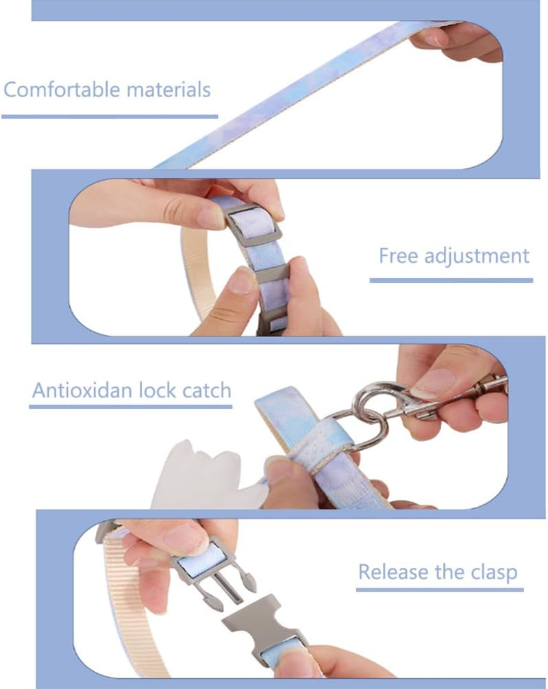 YULOONG Cat Vest+Traction Rope Set for Escape Prevention, Suitable for Outdoor Walks, Soft and Breathable, Adjustable G S image number 1