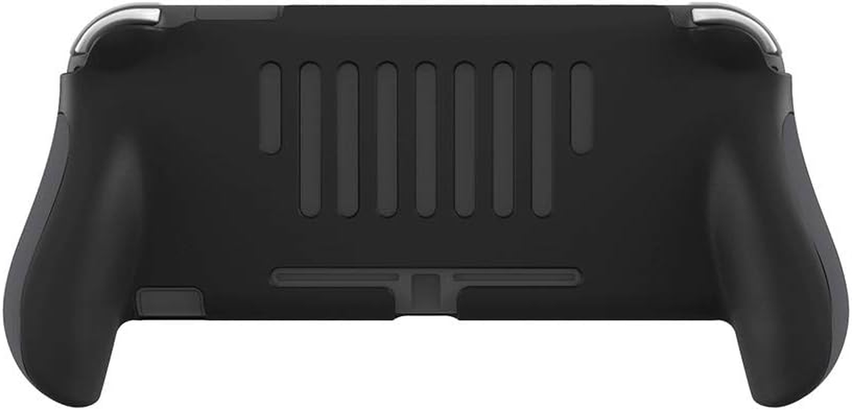 Grip Case for Nintendo Switch Lite,Hand Grips Handles Ergonomic Protective Case，Accessories Compatible with Nintendo Switch Lite (Black) - Yellow image number 4