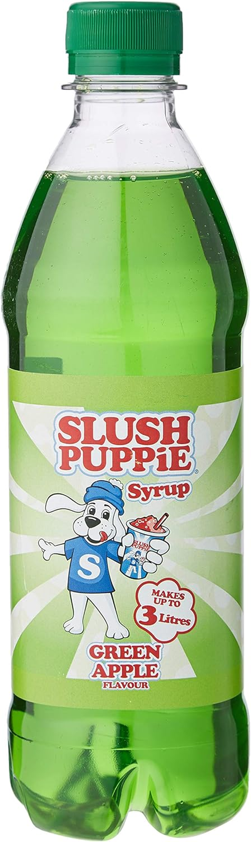 Slush Puppie Green Apple Syrup 500Ml - Authentic Tangy Green Apple Flavour, Ideal for Slush Puppie Machines & Making Cups, Makes 3 Litres of Icy Drinks, Great for Parties & Hot Days! image number 3