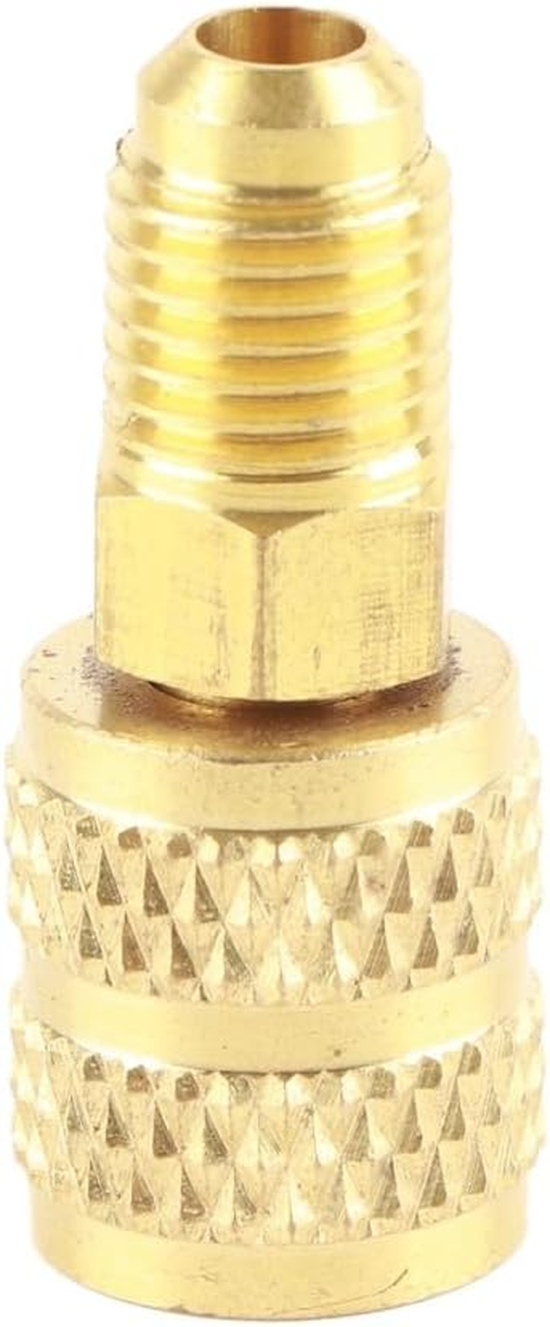 R410A A/C Adapter, 1/4'' SAE Male to 5/16'' SAE Female Connector for Mini Split HVAC Systems, Refrigeration Accessories image number 3