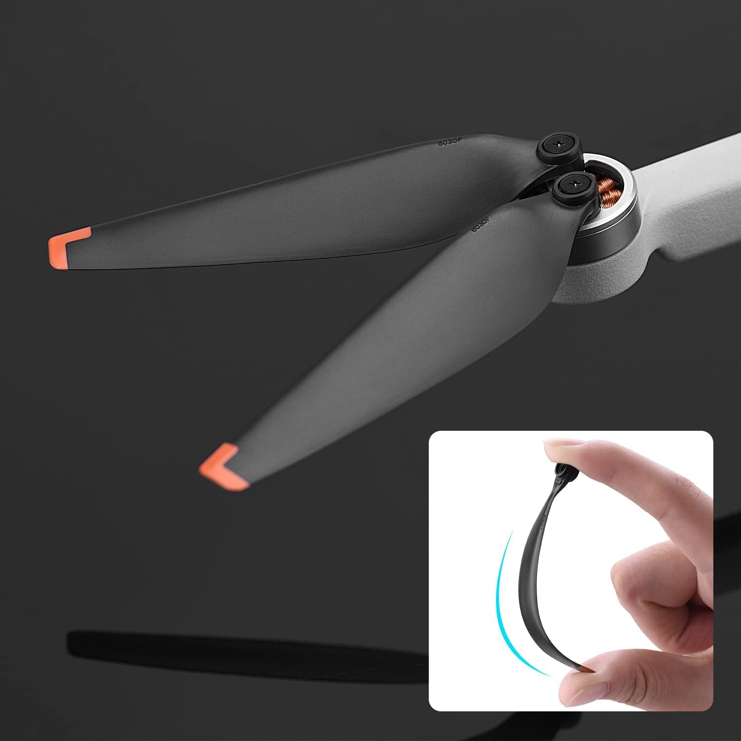Drone Propellers for DJI Mini 4/3 Pro, Low-Noise Stable Blades, 8Pcs/Set image number 5