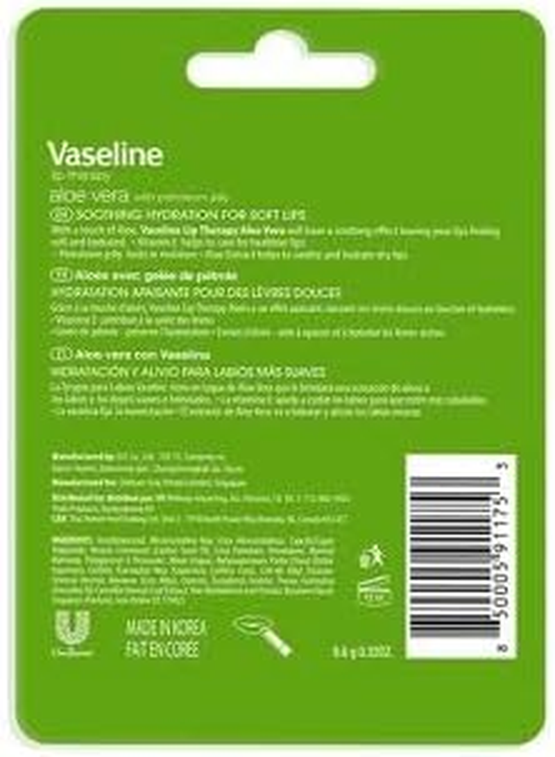 Vaseline Lip Therapy Aloe Care 2 X4.8G image number 5