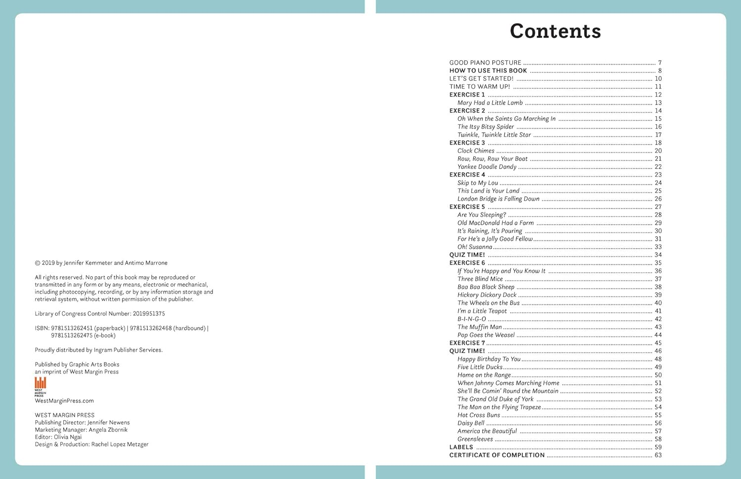 Play It! Children'S Songs: a Superfast Way to Learn Awesome Songs on Your Piano or Keyboard image number 2