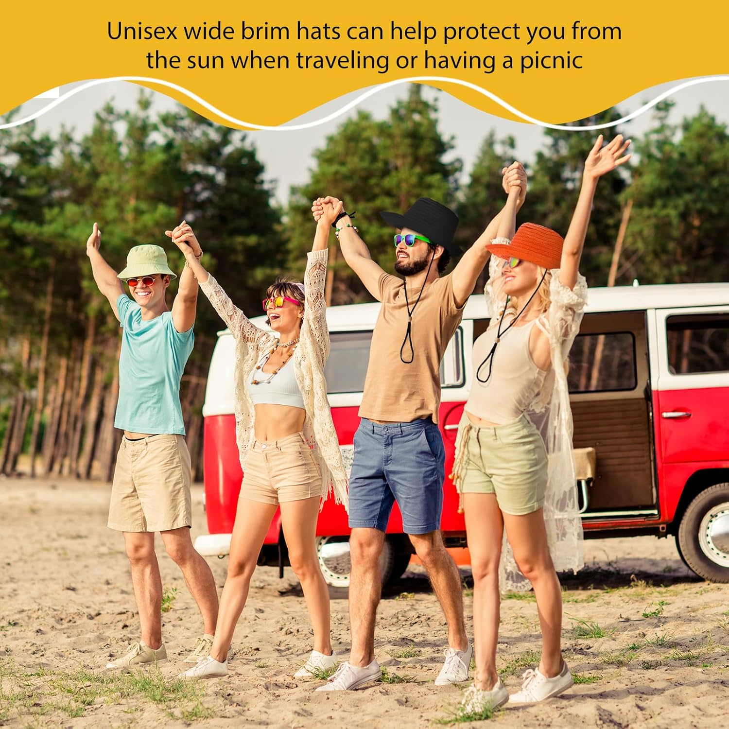 Bonuci 15 Pcs Straw Cowboy Hat Party Hat Colorful Sun Hat Bulks Beach Hat Sun Protection Hat for Women Men Wide Brim Hat Cowgirl Costume Accessories for Travel Outdoor Western Themed Party, 15 Colors