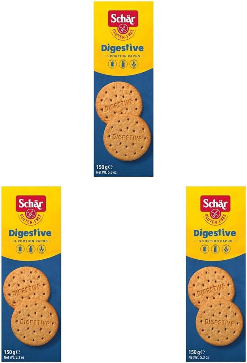 Schar Digestive Biscuits, 150G image number 4
