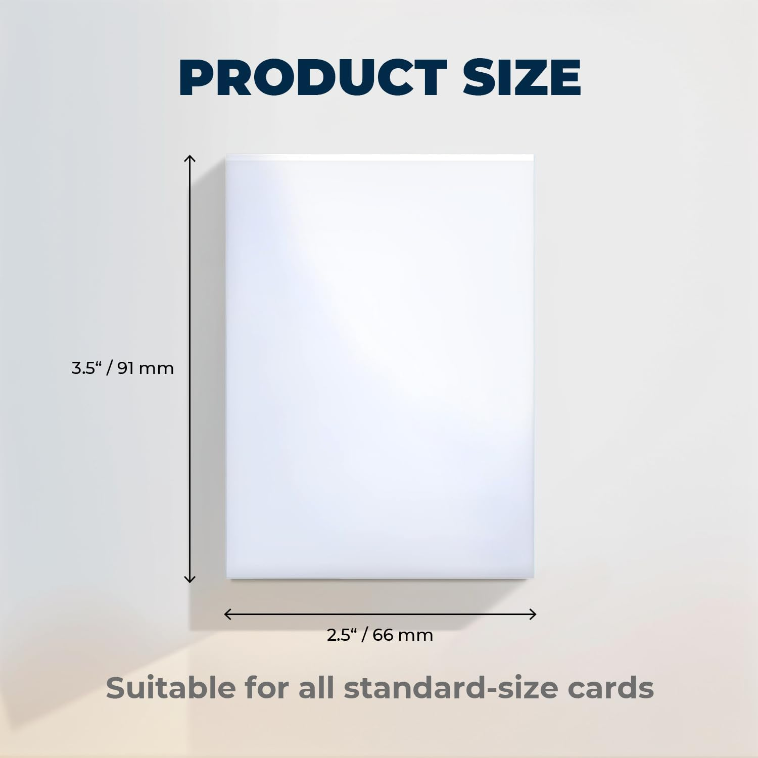 600 Counts Card Sleeves, Plastic Card Protector for Standard Card, Fit for MTG, TCG, Baseball, Football, Game, Trading Cards, Kpop Photocards (66 X 91Mm)