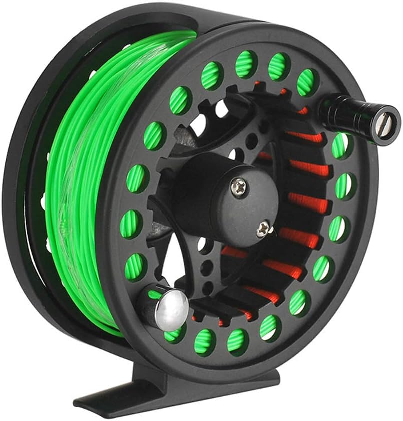 2+1BB Large Arbor Fly Fishing Reel Lightweight CNC Machined Aluminum Alloy Fly Fishing Reel with Line image number 6