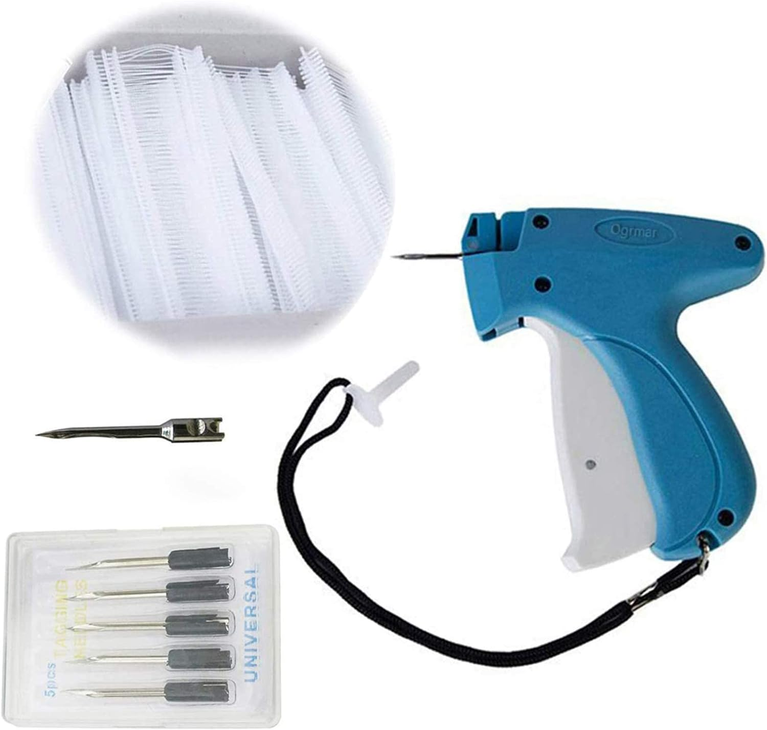 Ogrmar Clothing Garment Price Tag Marking Tag Gun/Machine + 5000Pcs Price Marking Fasteners Tag Gun+3" Tagging Barbs image number 3