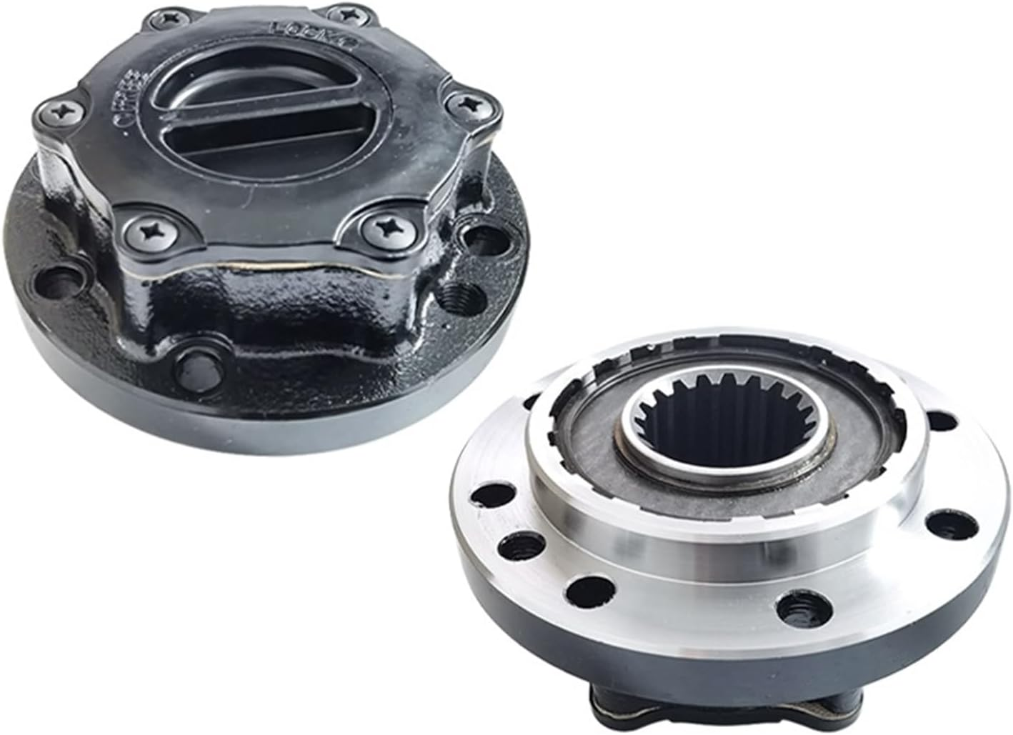 EVERETTE 2 Pieces X Fit for Mitsubishi Fuso Canter FE639 FG Truck 4X4 1996-2004 Free Wheel Bearing Locking Hubs B041 image number 1