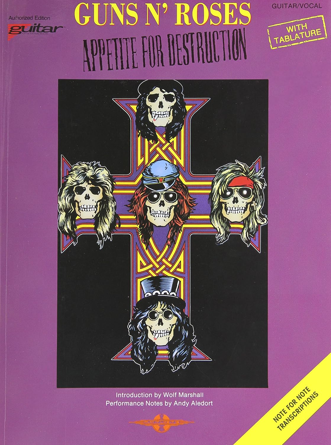 Cherry Lane Music Guns N' Roses Appetite for Destruction Book image number 2