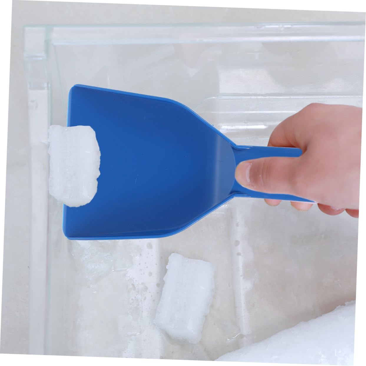 YARNOW 3Pcs Freezer Ice Scraper Set Versatile Plastic Ice Scrapers for Defrosting Refrigerators and Freezers Compact Performance Includes image number 4