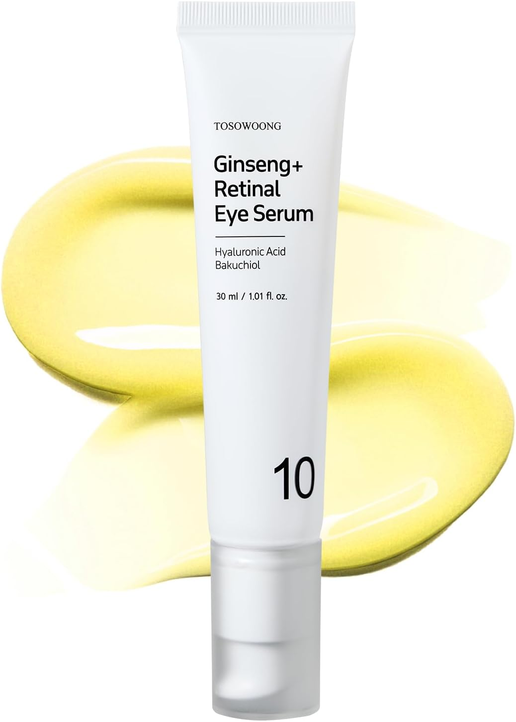 Ginseng plus Retinal Eye Serum with Retinal Niacinamide Bakuchiol Correction for Puffy Eye Bags Fine Lines Dark Circles Wrinkles, Korean Skin Care, 30Ml, 1.01 Fl.Oz. image number 2
