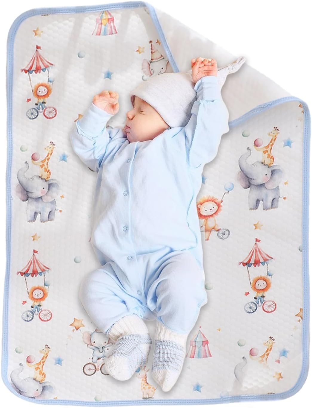 Baby Changing Mat - Baby Crib Mattresses - Leak-Proof Absorbent Toddler Bed Pee Protection Mat for Bedwetting Overnight Travel Potty Training