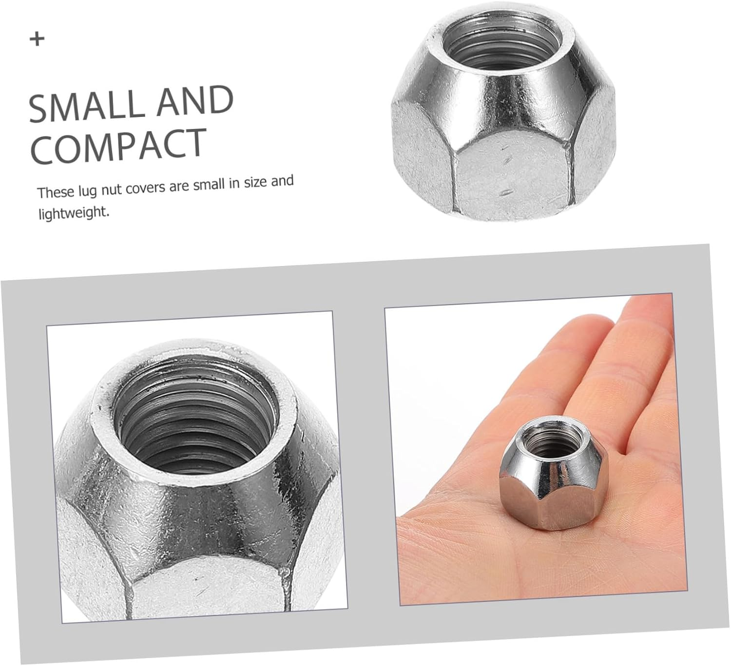 LALADEFIEE 10Pcs Automobile Flange Nut Lug Nuts Wheel Covers Car Wheel Caps Tyre Accessories image number 6