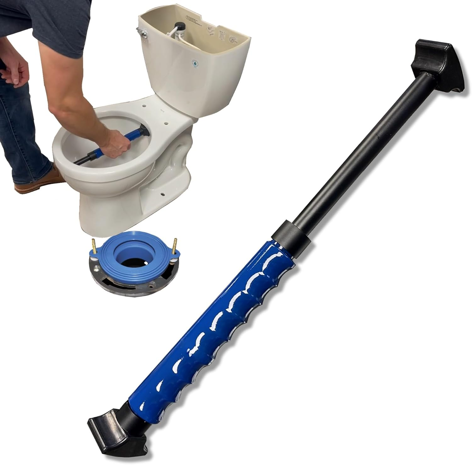 Plumber'S Toilet Lifting Tool | Carry with One Hand | Install & Remove Toilets | Newest Updated Version | Pick up Stix&reg; image number 5