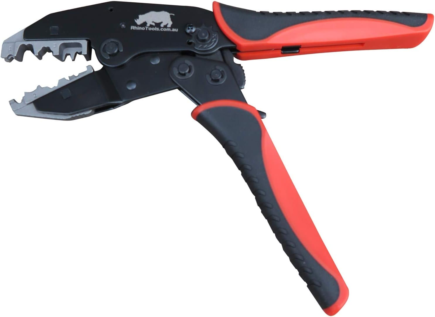 Automotive Cable Crimping Kit - 5 Die Quick Change Ratchet Crimper Includes Ignition Lead Die image number 3