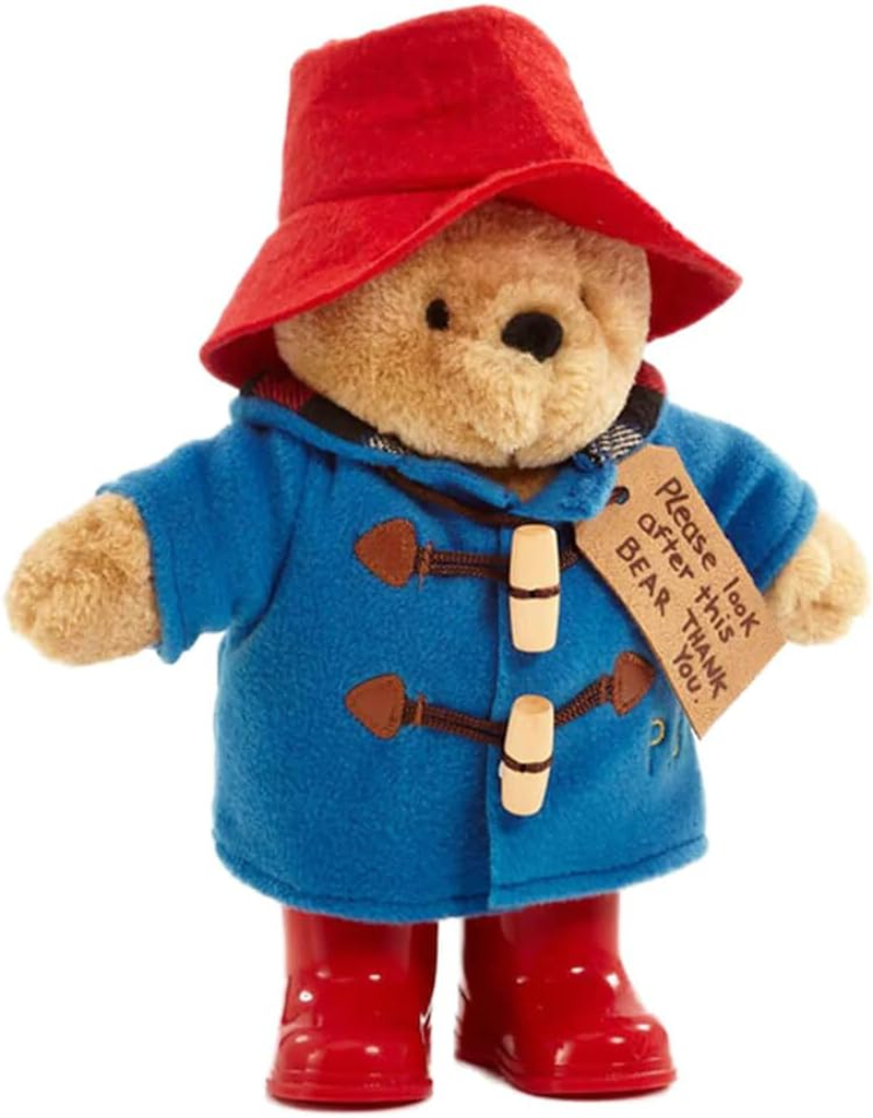 Paddington Bear PA1489 Paddington with Boots & Embroidered Jacket Medium,Gold,Red image number 6