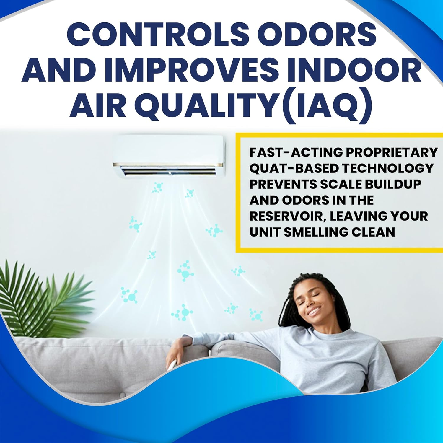 AC Drain Pan Tablets 12PK | Flow Treat Tablets Prevents Odors, Keeps HVAC Drain Pan Clean, Prevents Overflow | One Tablet Lasts up to 4 Weeks