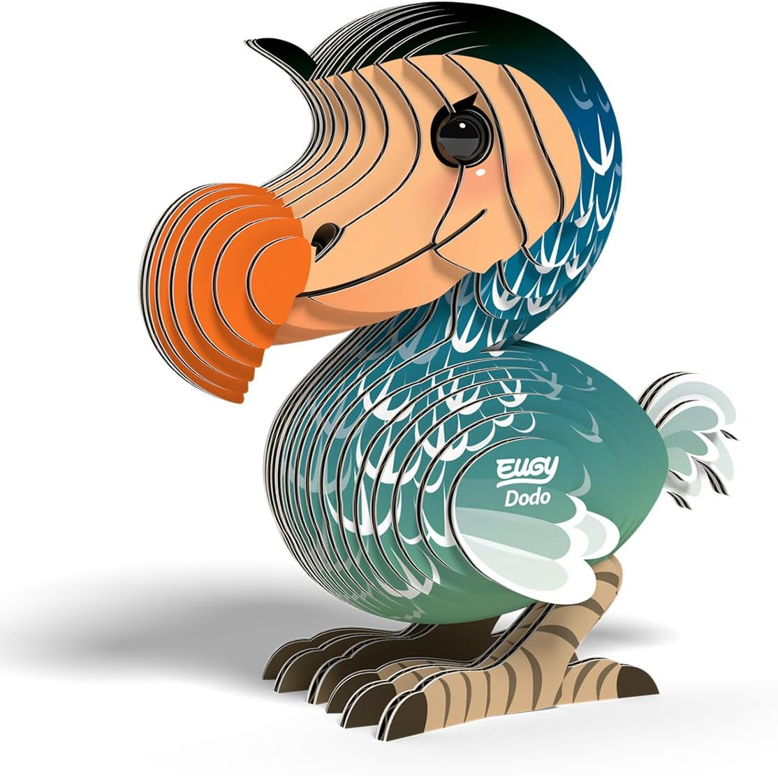 EUGY 100 Dodo 3D Puzzle - 30 Piece Eco-Friendly Educational Toy Puzzle for Boys, Girls & Kids Ages 6+ image number 2