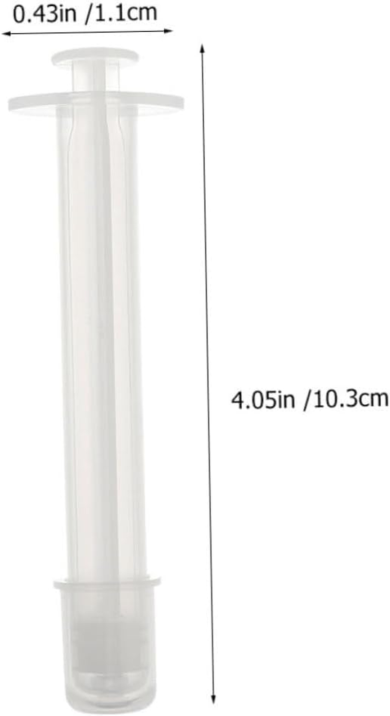 WEKADRIN 24Pcs Reusable Tampon Applicator Gynecological Device for Portable Disposable Push-Pull Operation and Leak Cap image number 1