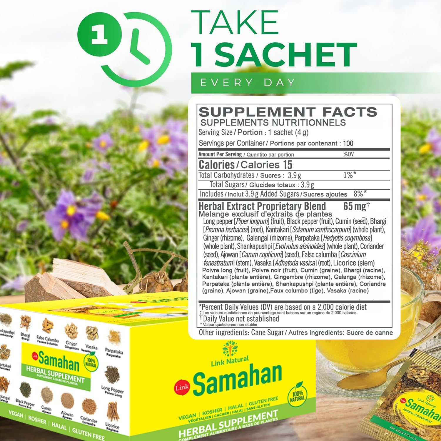 Samahan Tea X 100 Sachets