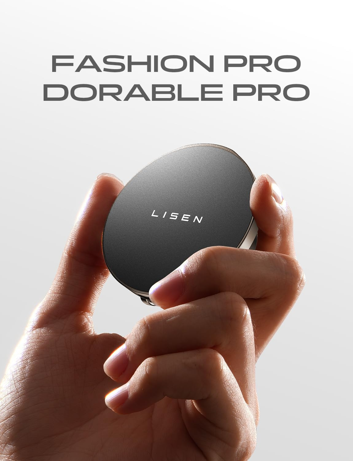 LISEN for Magsafe Car Mount Charger, 15W Fast Charging Magnetic Wireless Car Charger [Mini & Metal], 2025 Ultra Magnetic Car Phone Holder Dashboard for Iphone 17 16E Pro Max 15 14 13 Strong Magnets image number 6