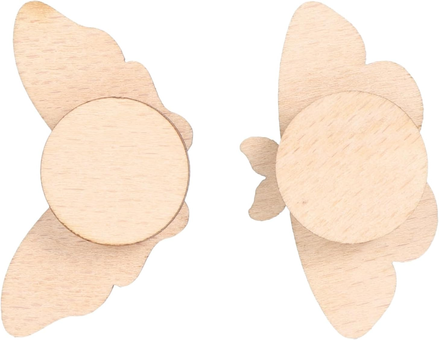 DAUZ Elegant Strong Magnets Versatile Embroidery Needle Minder, Beech Wood, 2 Count